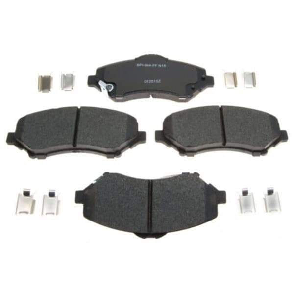 Aditivos 9.25 x 2.13 in. Ceramic Brake Pad Set AD3566269 - main